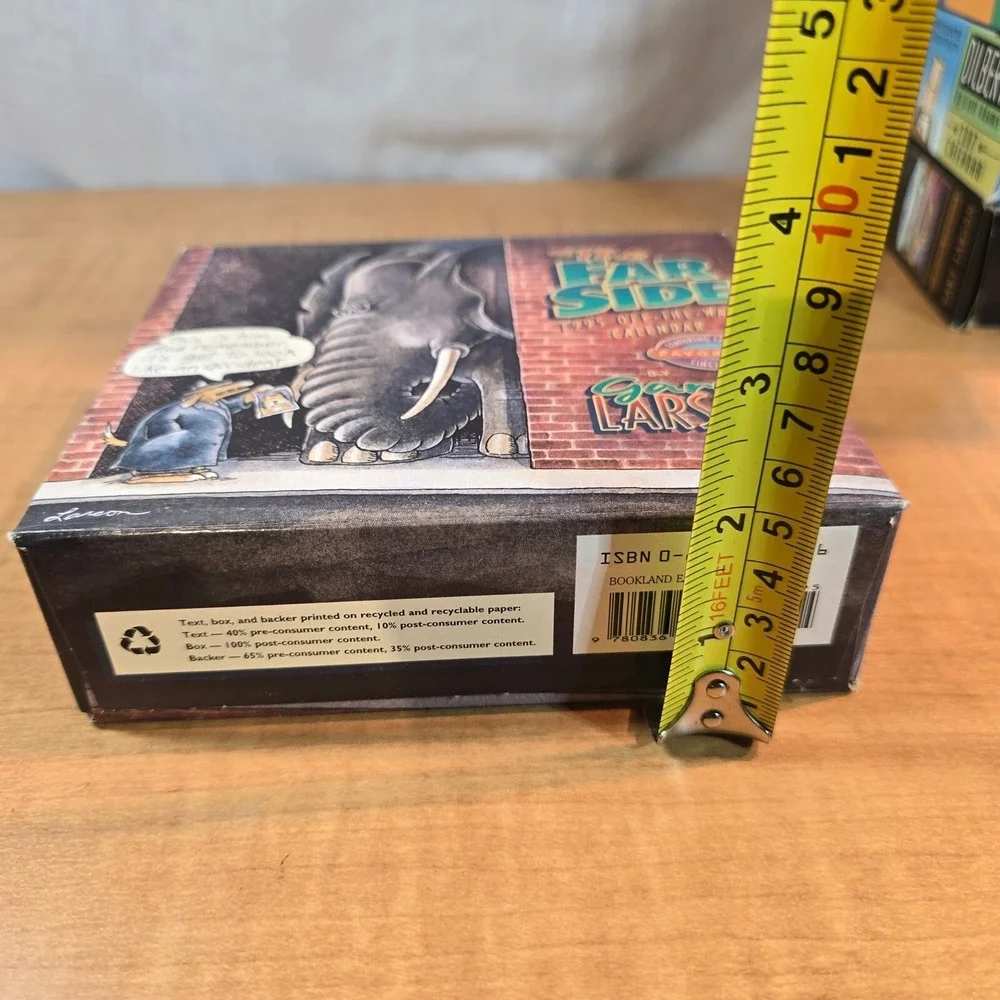 1995 Vintage THE FAR SIDE Off the Wall Daily Desk Calendar by Gary‎ Larson NEW